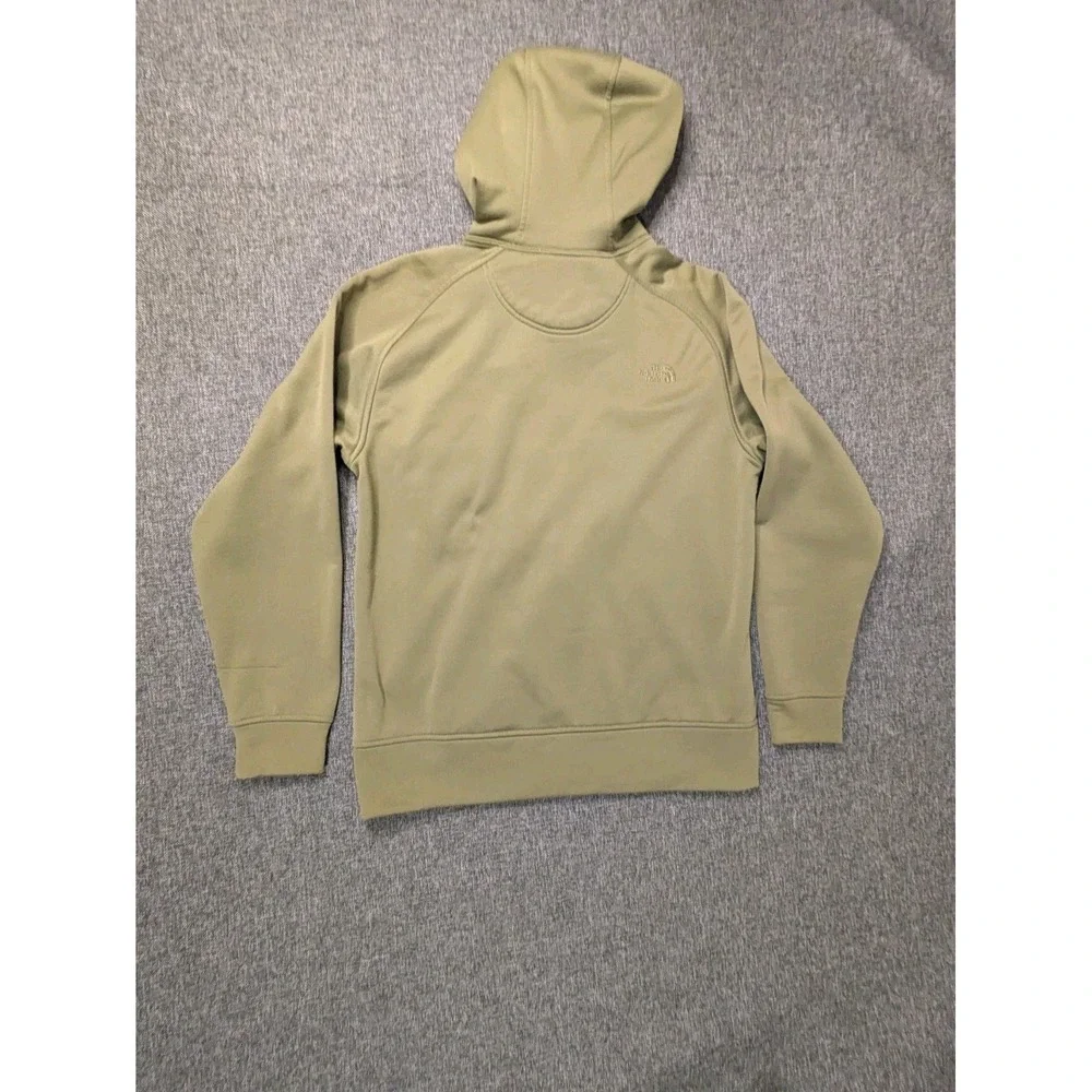 The North Face Performance Hoodie Medium Green‎ Long Sleeve Pullover Sweatshirt